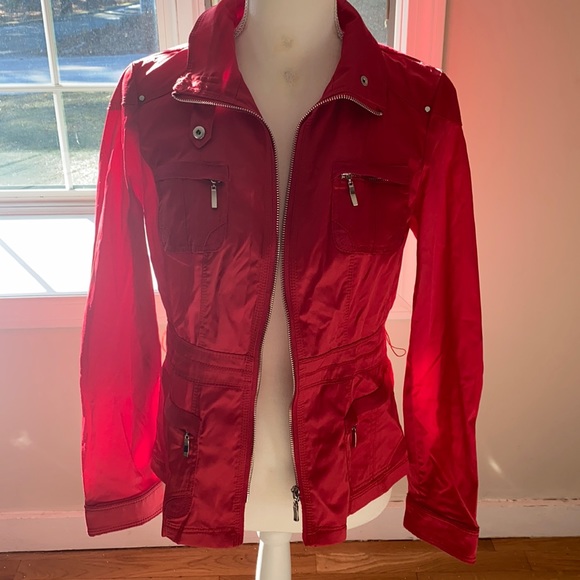 White House Black Market Jackets & Blazers - Red White House Black Market Jacket